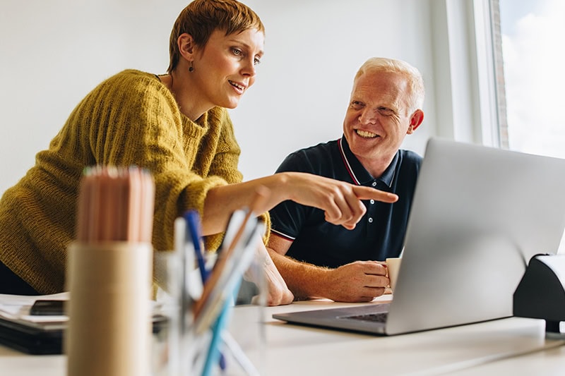 Ledere til ledelsesteam-workshop med fokus på kommunikation og samarbejde.