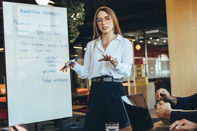 Leder laver oplæg til team-workshop i virksomheden.